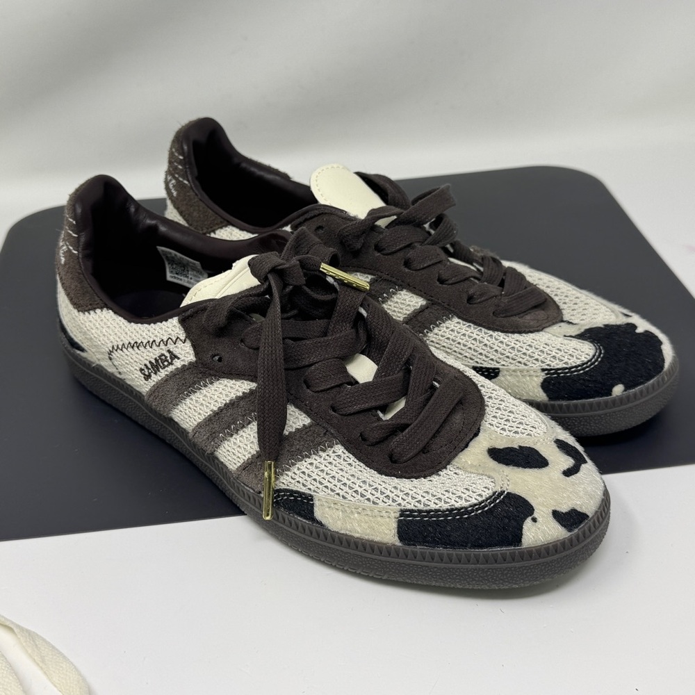 notitle x adidas Samba OG 'Cow Print' ID6024 US 8 Men
